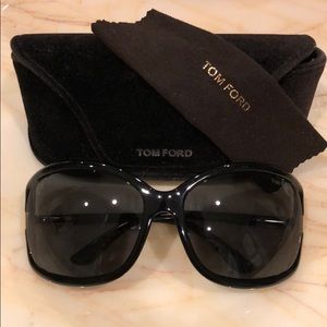 Tom Ford oversized sunglasses black